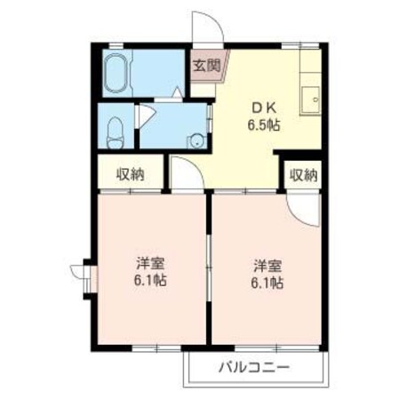 五井駅 バス15分  山倉下車：停歩2分 2階の物件間取画像